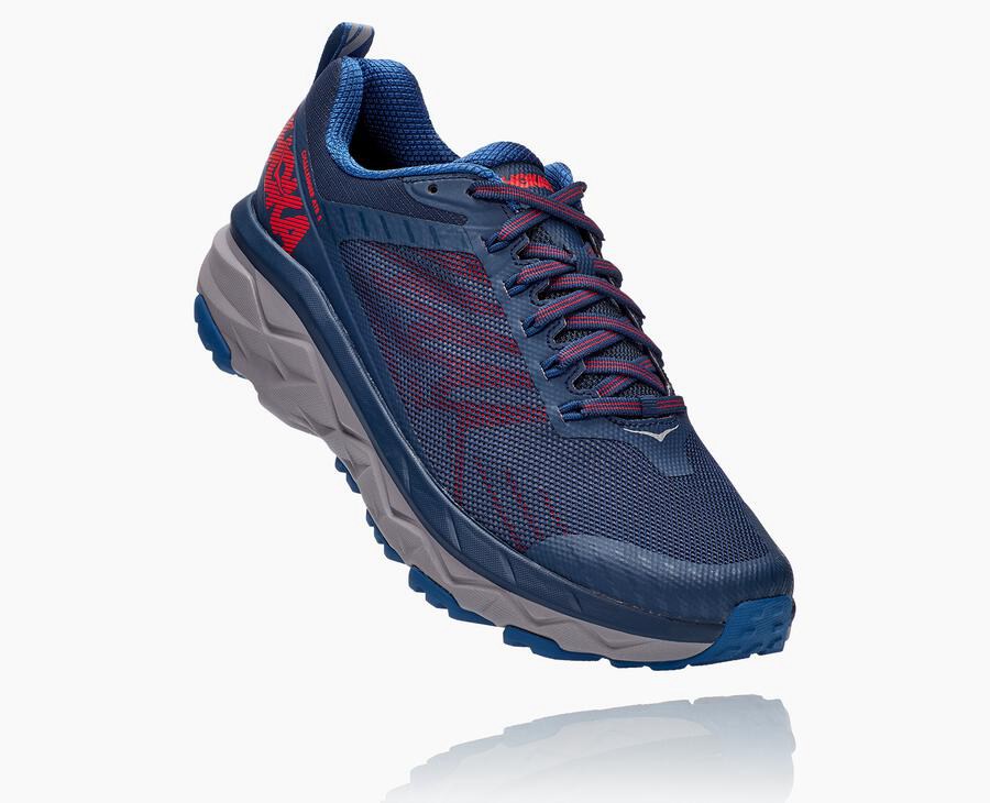 Hoka One One Trainers Mens Navy - Challenger ATR 5 - 80523NEYI